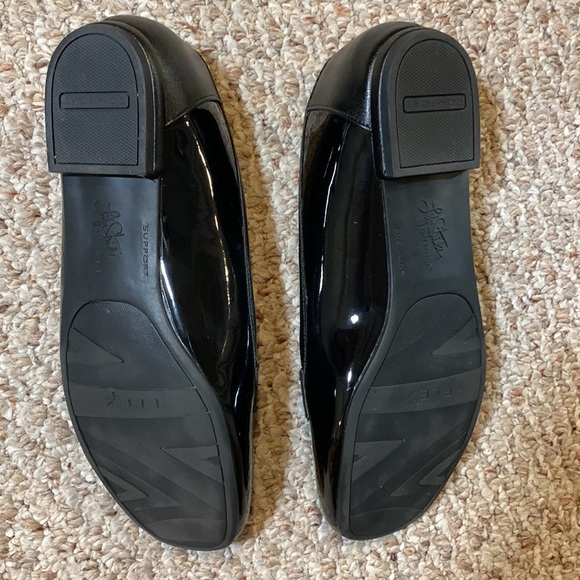 Excellent Life Stride “Beverly” Women’s Black Patent Slip Ons. Size 10 - Picture 9 of 9